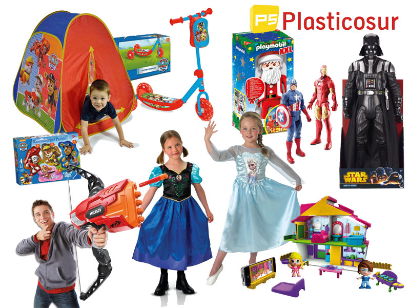 Los juguetes mas deseados por los peques en Plasticosur